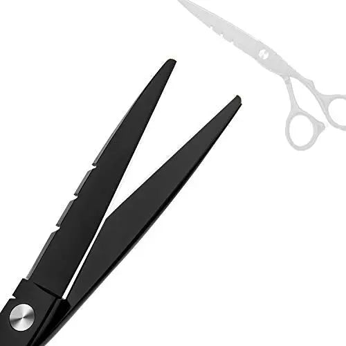 Professional barber scissors and comb set — complete cutting kit