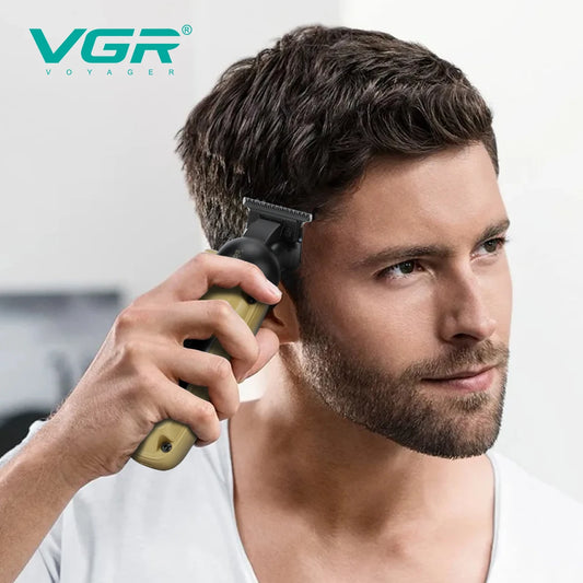 VGR Professional Hair Clipper – Cordless Rechargeable Trimmer for Men - HAB - Hair And Beauty