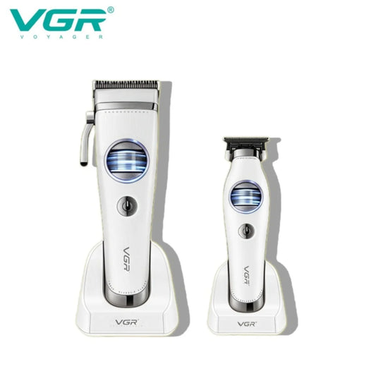 VGR Hair Trimmer Professional Hair Cut Machine Rechargeable Body Trimmer Electric Hair Clipper Adjustable Trimmer For Men V-880C - HAB - Hair And Beauty