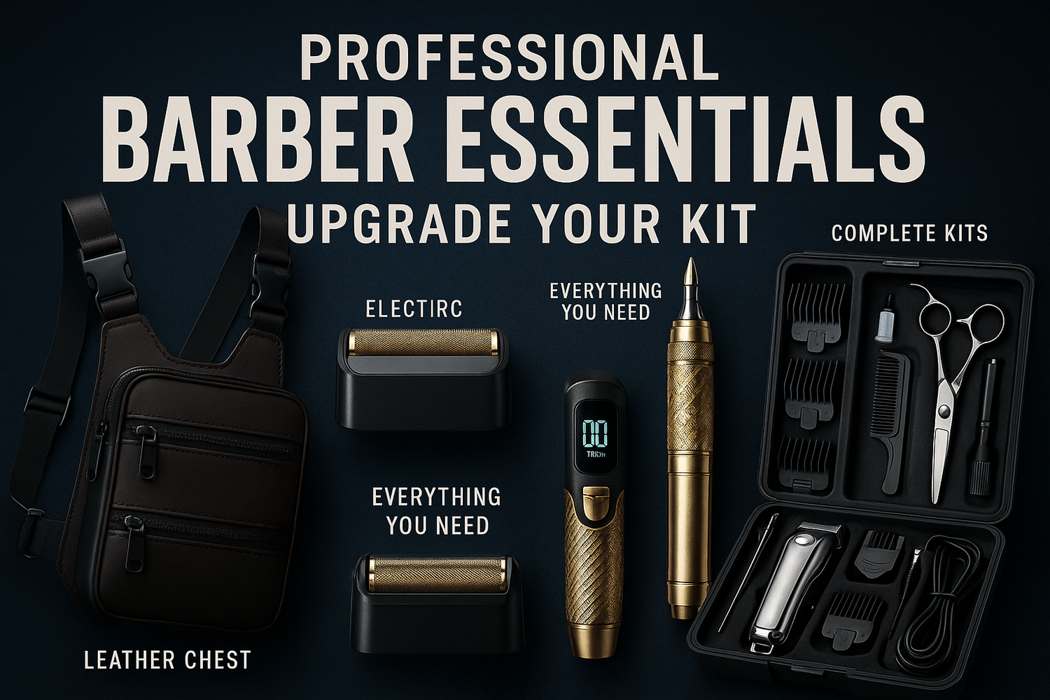 Hair & Beauty Products Collection - Professional Barber Essentials