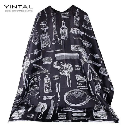 Waterproof barber cape and hairdressing apron