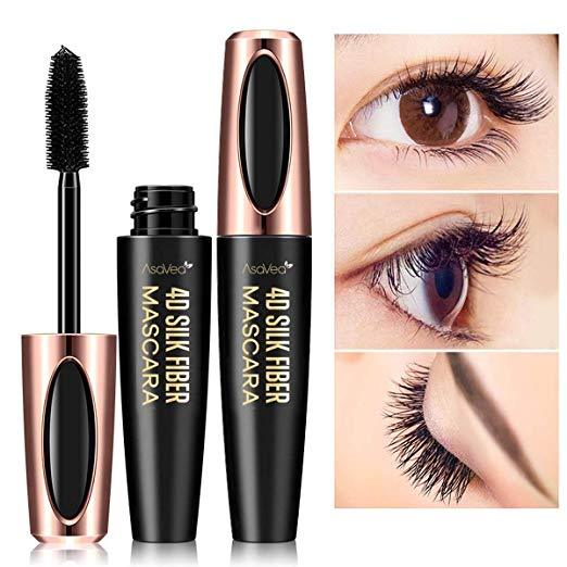 Thick Mascara Curling Make Up Waterproof (Black) - HAB