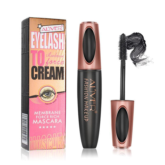 Thick Mascara Curling Make Up Waterproof (Black) - HAB