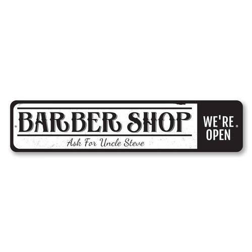 Vintage Barber Shop Sign - HAB