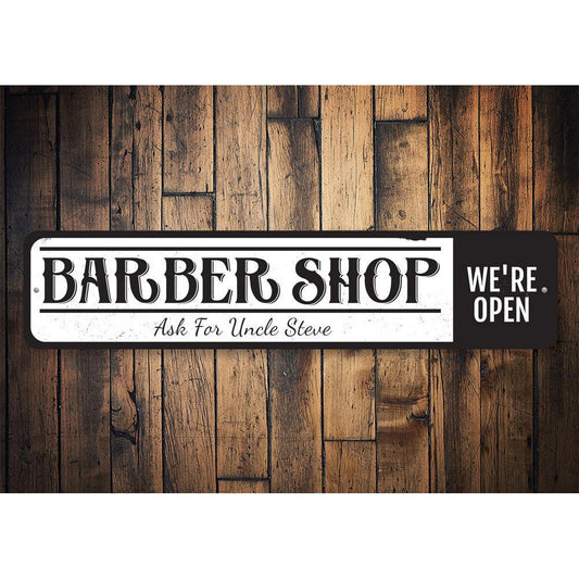 Vintage Barber Shop Sign - HAB