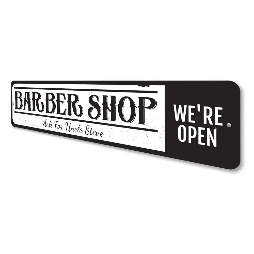 Vintage Barber Shop Sign - HAB