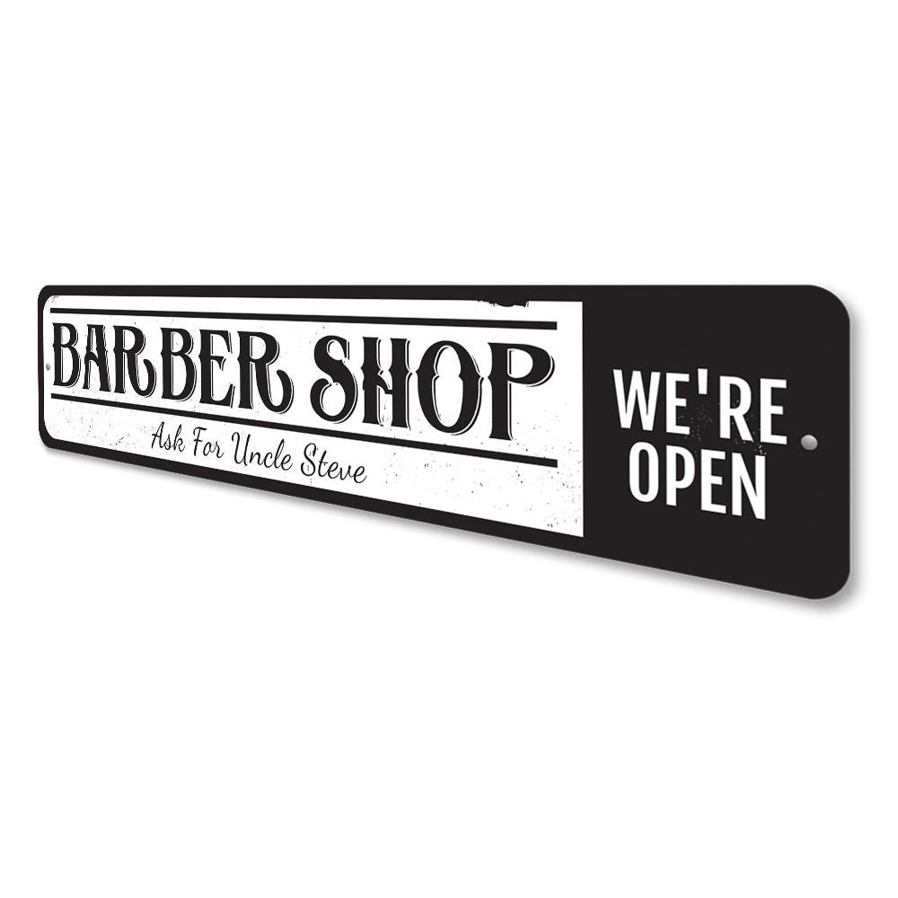 Vintage Barber Shop Sign - HAB