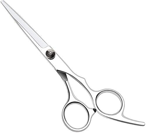 Hair Cutting Shears, 6.8 Inch Stainless Steel Haircut Barber Scissors for Women, Men and Babies - HAB
