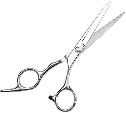 Hair Cutting Shears, 6.8 Inch Stainless Steel Haircut Barber Scissors for Women, Men and Babies - HAB