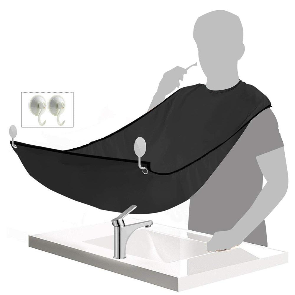 Male Beard Shaving Apron Care Clean Hair Adult Bibs Men Gift - HAB