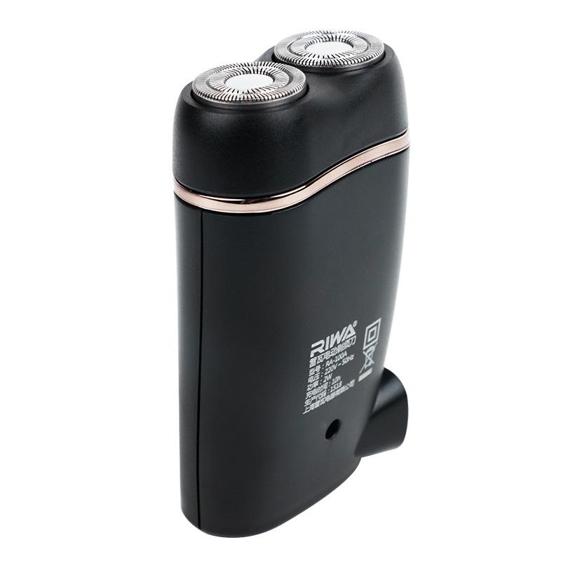 Electric Mens Travel Shaver (Black) - HAB