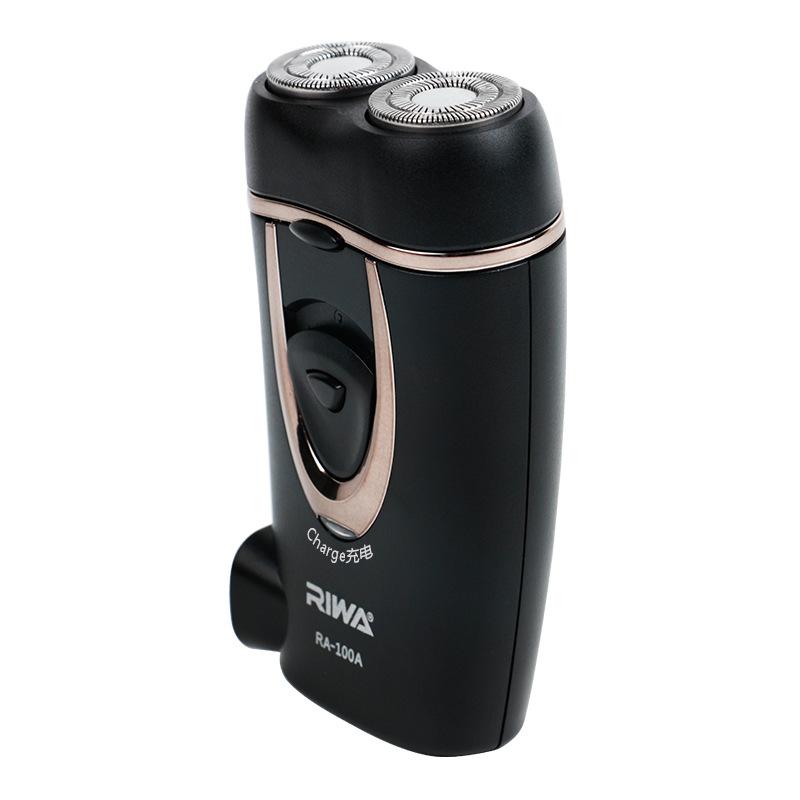 Electric Mens Travel Shaver (Black) - HAB
