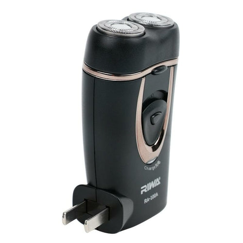 Electric Mens Travel Shaver (Black) - HAB