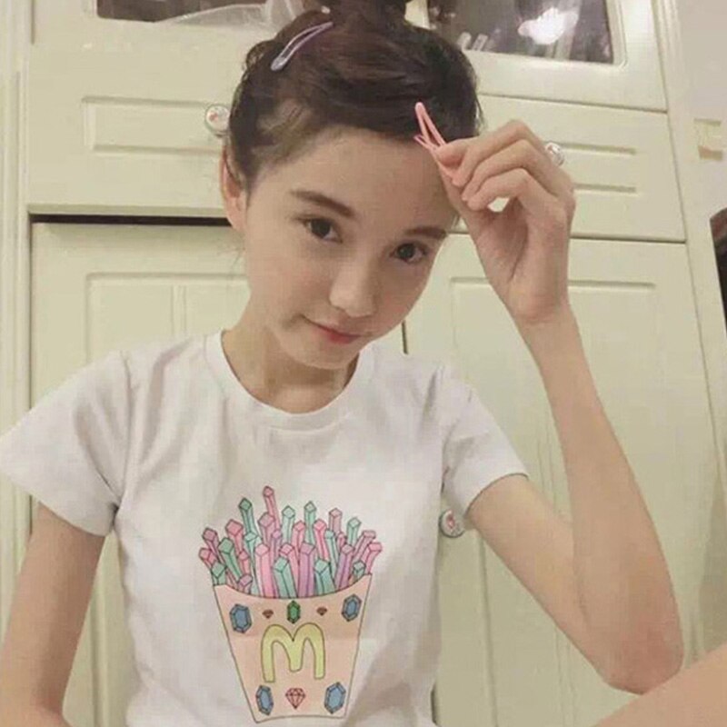40PCS/Lot Good Quality Girl Cute Colorful Pink - HAB