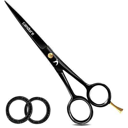 Candure Barber Hair Cutting Scissors/Shears (6 Inch) for Professionals - HAB