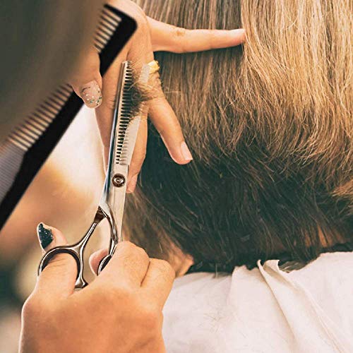 ESSOY Professional Hair Cutting Scissors/Shears (6.5-Inches), 4CR Stainless Steel Haircut Scissor with Fine Adjustment Screw for Home Salon,Barber Hairdressing Scissor for Women Men Kids - HAB