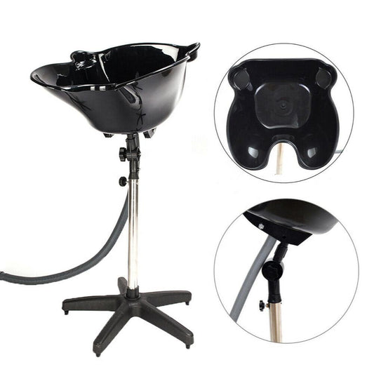 Large Portable Hairdressing Salon Basin Deep Hair Washing Sink Shampoo - HAB