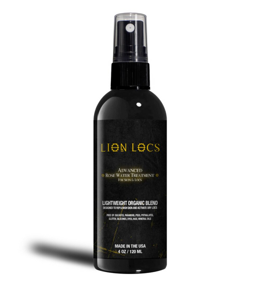 Lion Locs - Advanced Rose Water Spray For Skin & Hair - HAB