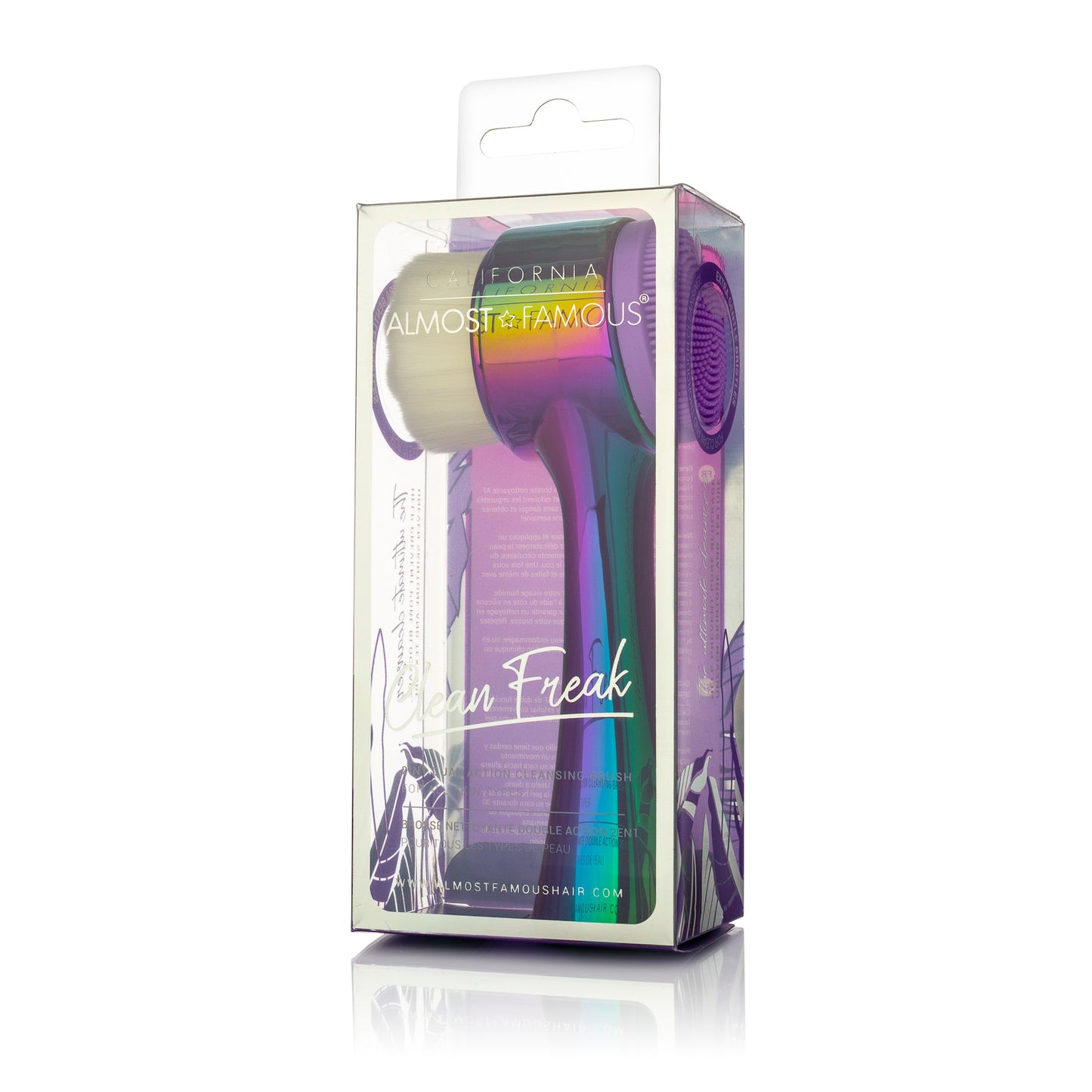 Almost Famous "Clean Freak" 2in1 Exfoliator Brush - HAB