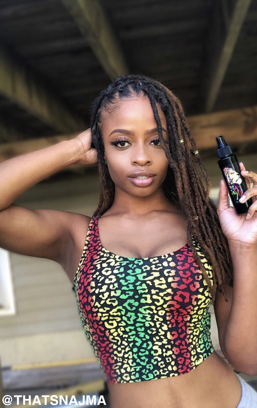 Lion Locs - Advanced Rose Water Spray For Skin & Hair - HAB