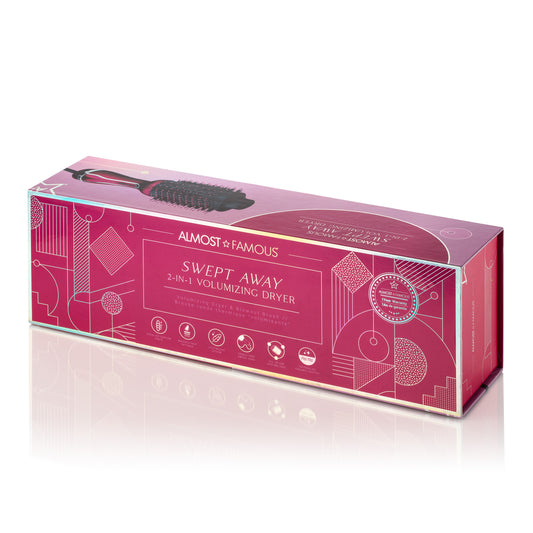 AF Swept Away 2inOne Volumizing Dryer Blowout Brush - Sugar Town - HAB