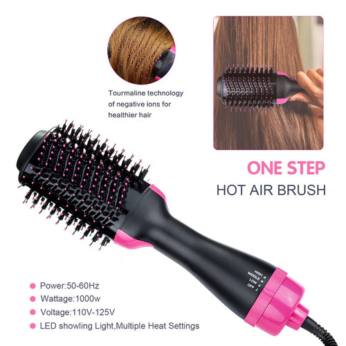 Multifunctional Hair Dryer 2 in 1 Hot Hair Brush - HAB