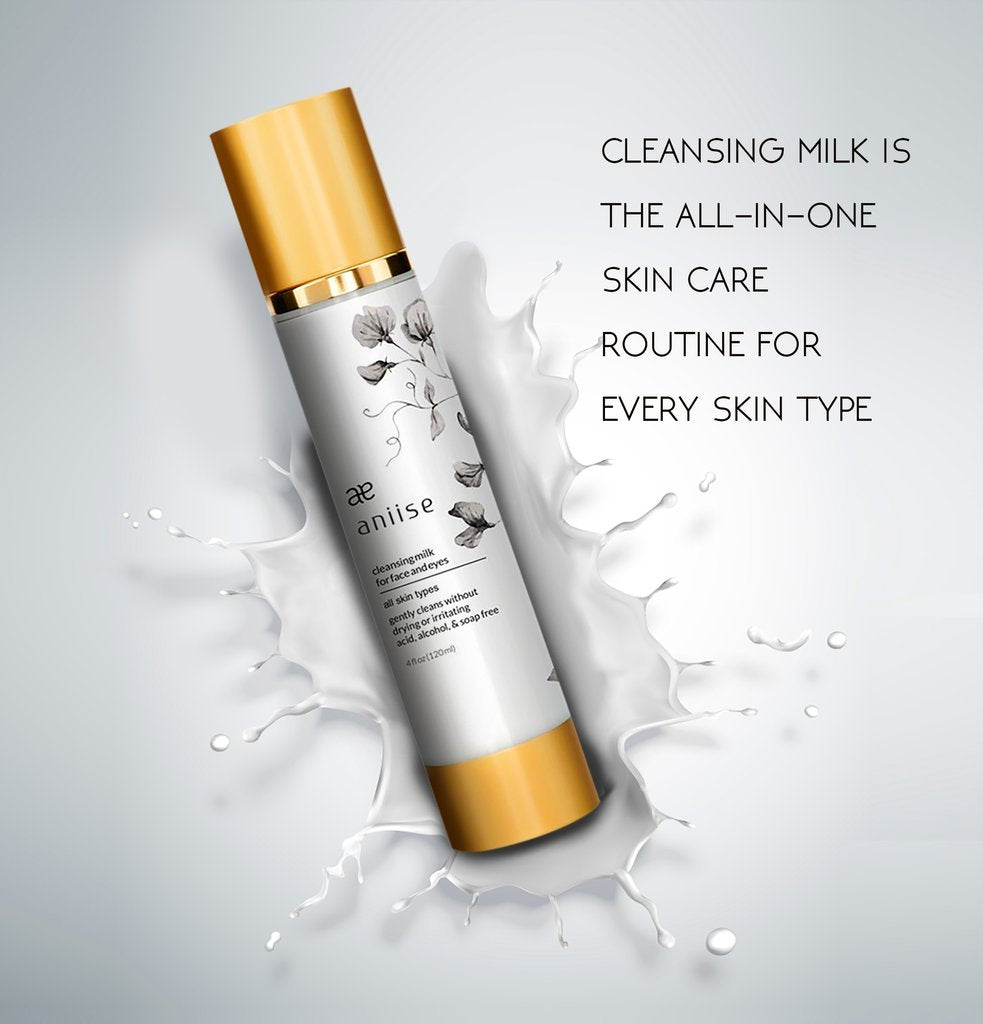 Cleansing Milk for Face and Eyes - HAB
