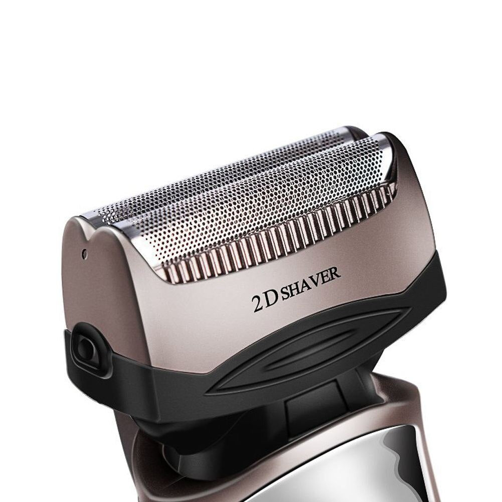 Top Sale Kemei km-8009 Men's Electric Foil Shaver with 2 Spare Shaving Heads Rechargeable and Cordless Razor - HAB