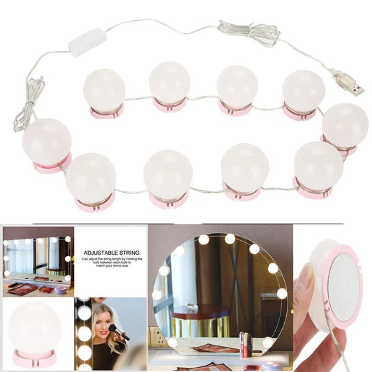 Dressing Table LED Adjustable Brightness Lights - HAB