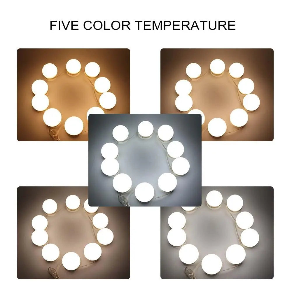 Dressing Table LED Adjustable Brightness Lights - HAB