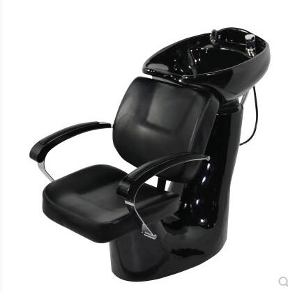 HBarber chair solid wood armrest barber chair antique barber chair hairdressing chair hairdressing salon special cutting chair. - HAB
