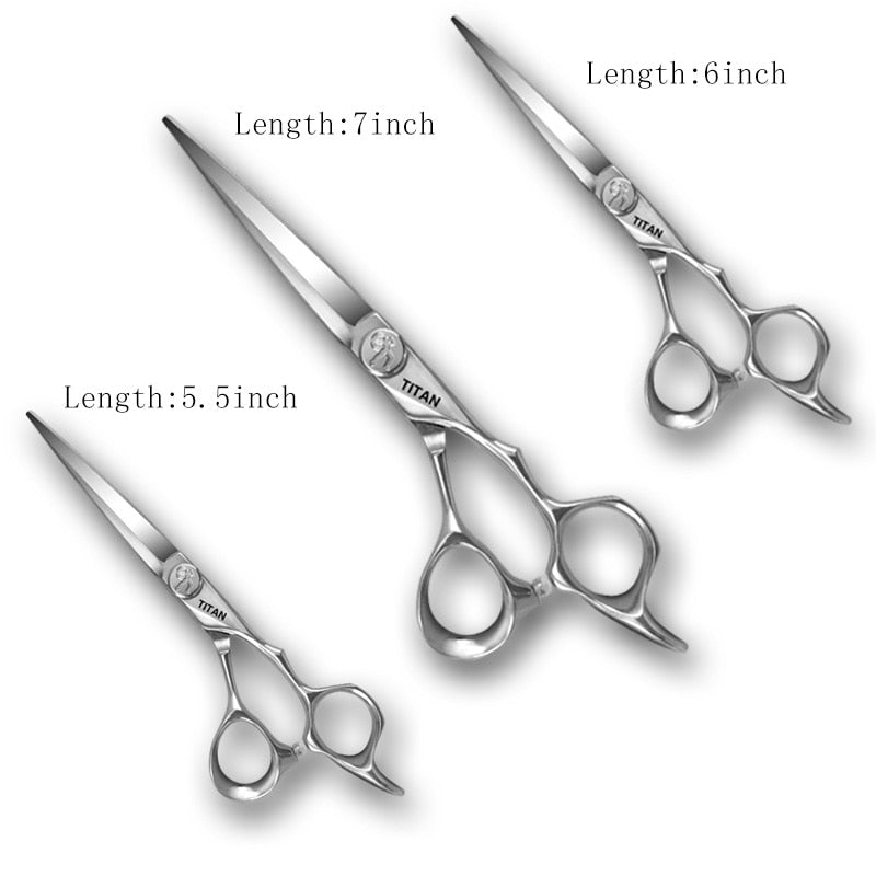 Titan 6inch cut well hair dressing professional barber hair scissors for hair - HAB