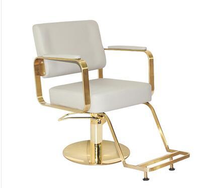 Net red barber shop chair hair salon dedicated rotating haircut chair lift high-end European-style simple modern hairdressing - HAB