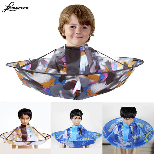 Barber Kids Hair Cutting Cape Gown Salon Hairdresser Barber Apron Hairdressing Children Haircut Barber Protools M02947 - HAB