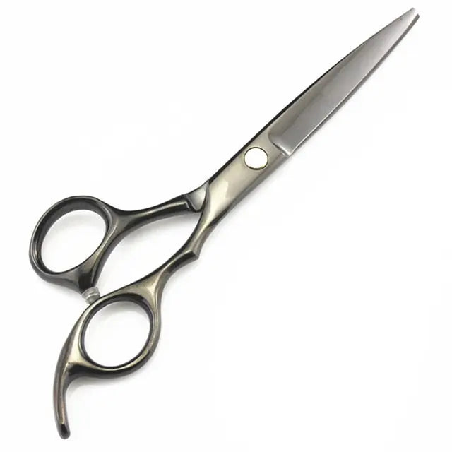 professional Japan 440c 6 inch hair scissors haircut scissor set hairdressing Cutting shears cut thinning barber makas scissors - HAB