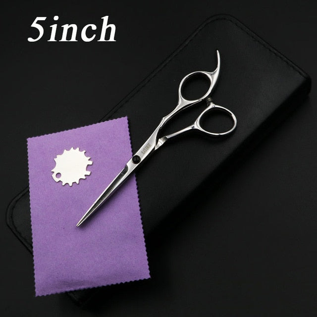 5"/5.5"/6"/6.5"/7" hair scisssors Professional Hairdressing scissors set Cutting Barber shears High quality Personality - HAB