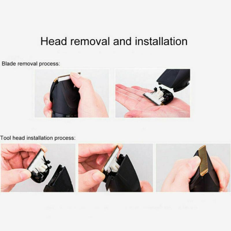 Barber shop hair clipper Rechargeable Hair Clipper Electric Cordless Mini Hair Trimmer Pro Hair Cutting Machine Beard Trimer - HAB