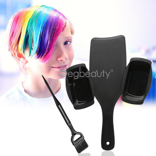 Segbeauty Balayage Board and Brush Kit for Hair Highlighting withTwo Bowls Highlights Tints Paddle and Hair Dyeing Set - HAB