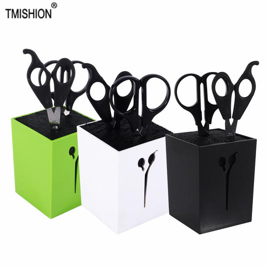 1 Pcs Scissor Holder Barber Hairdressing Accessories Salon Hair Hairdresser Combs Clamps Storage Box Scissor Holder Barber Tool - HAB