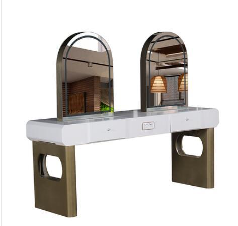 Wanghong barbershop Jingtai hairdressing shop Jingtai simple modern fashion hair salon special mirror European style - HAB