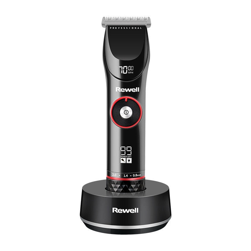 3500mah 10H Hair clipper For Men Washable Rechargeable Hair Trimmer Stainless Steel head Professional Cutting Machine Wireless - HAB