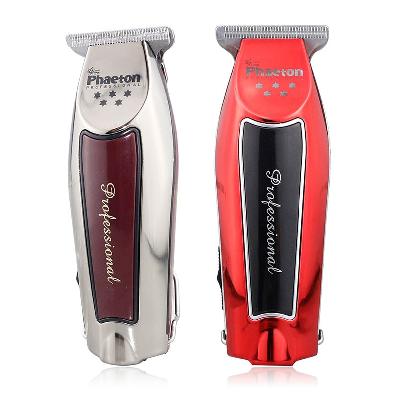 Professional Barber Hair Trimmer Salon Oil Head Electric Clipper Titanium Alloy Hair Cutting Cordless Corded Electric Clipper - HAB