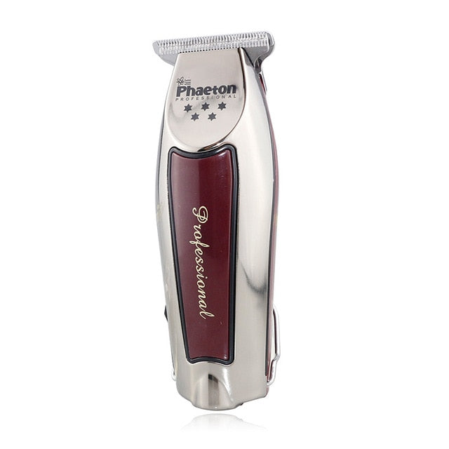 Professional Barber Hair Trimmer Salon Oil Head Electric Clipper Titanium Alloy Hair Cutting Cordless Corded Electric Clipper - HAB