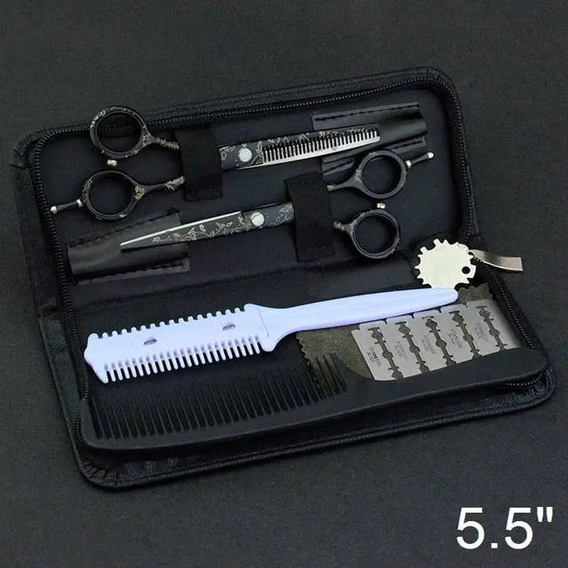 5.5/6.0" Sale Japanese Hair Scissors Professional Shears Cheap Hairdressing Scissors Barber Thinning Hairdresser Razor Haircut - HAB