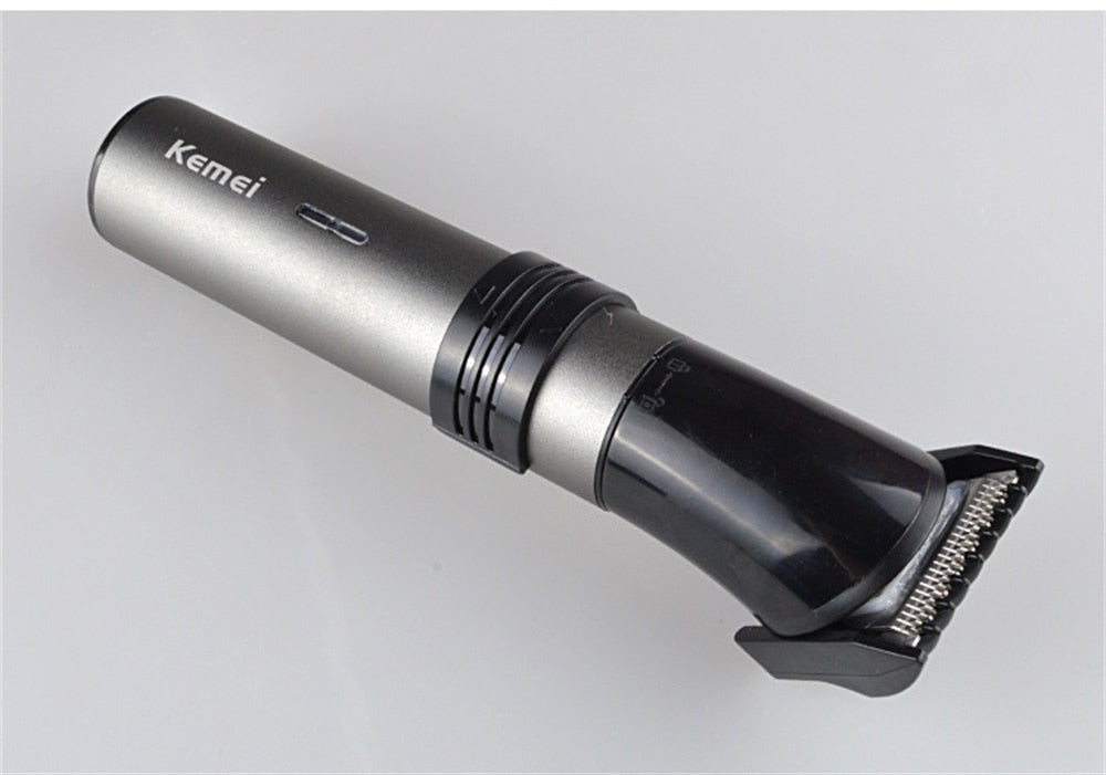 Kemei KM-1210 Electric Shaver 3 In 1 Multifunctional Reciprocating Razor Barber Nose Trimmer Device Men Face Shaving Machine - HAB