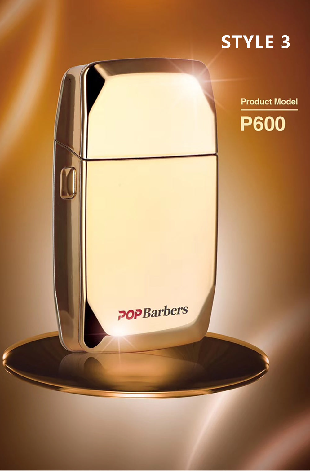 Professional Clippers Men Hair Trimmer Carving Cutting Golden Shaver Cordless Machine Electric Clipper Barber Shop Accessories - HAB