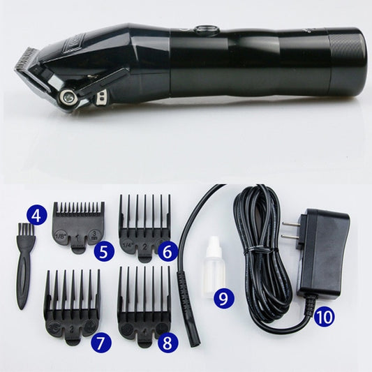 kemei hair trimmer KM- 2850 hair clipper Oil head electric clipper steel cutter head wireless charging electric hair clipper - HAB