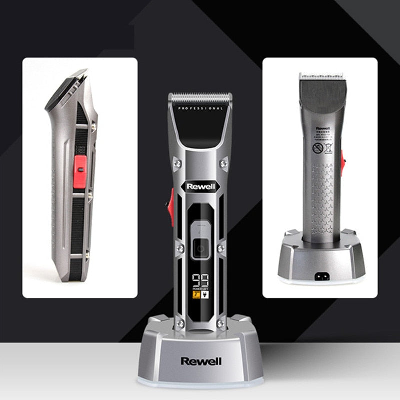 Haircut Machine 6H Professional Hair Clipper Barber Hair Trimmer Men Cordless Shaving Machine Lithium Battery Strong Power - HAB