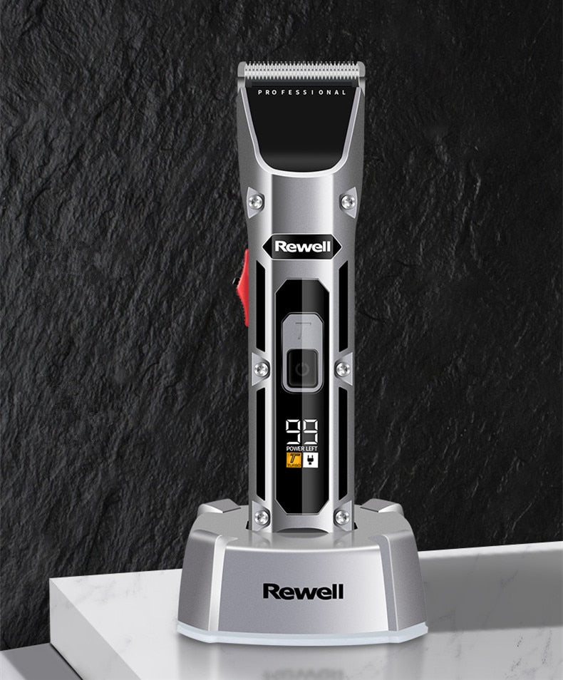 Haircut Machine 6H Professional Hair Clipper Barber Hair Trimmer Men Cordless Shaving Machine Lithium Battery Strong Power - HAB