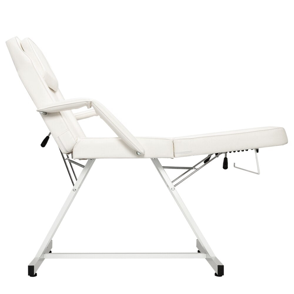 HZ015 Beauty Salon Chair Salon Chair Barber Dual-purpose Barber Chair Without Small Stool White - HAB